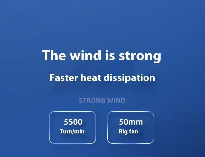 Phone Radiator Portable Magnetic Phone Cooler Low Noise Light Weight Fan with RGB Light Fast Cooling for Phone Tablet PUGB Game