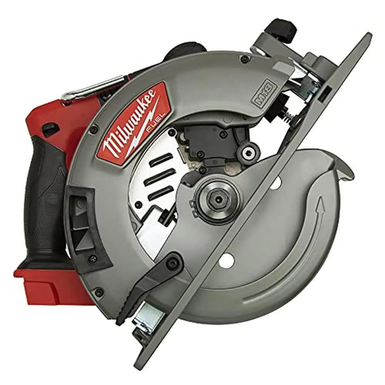 Magnesium Circular Saw displayed with blade installed and LED light feature visible